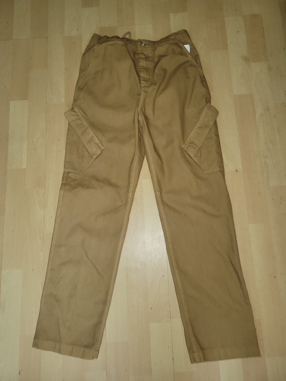 Jordan Men's Tan Cargo Pants with Utility Pockets